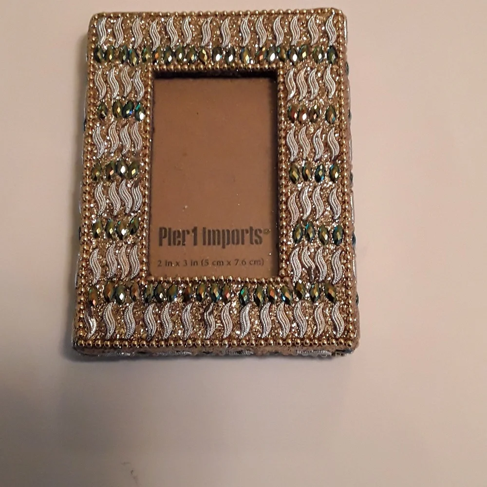 Pier 1 Imports Bejeweled Picture Frame